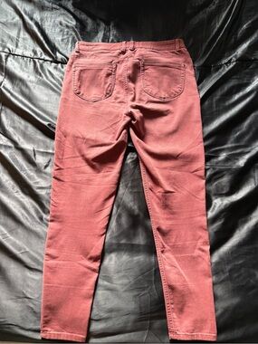 Rewind Skinny Jeans in Rusty red
